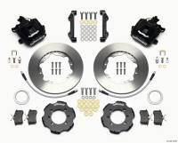 Wilwood Combination Parking Brake Rear Kit 11.00in 2012 Fiat 500 w/ Lines