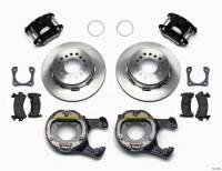 Wilwood D154 P/S Park Brake Kit 12 Bolt 2.81in Offset Staggered Shock