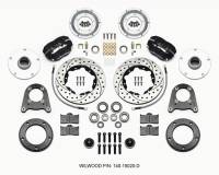 Wilwood Forged Dynalite-M Front Kit 10.75in Drilled 1950-1955 MG-TD/TF