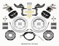 Wilwood Dynapro Radial4 / MC4 Rear Kit 12.19 2014-2015 Mini Cooper w/Lines & Cables