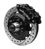 Wilwood Forged Narrow Superlite 6R Front Big Brake Kit 13.06in Drilled Rotors 88-98 C1500 - Black