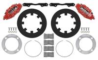 Wilwood - Wilwood 2014+ Polaris RZR XP 1000 Front Kit 11.25in - Red 140-16632-R - Image 1