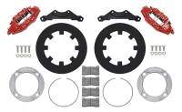 Wilwood - Wilwood 2014+ Polaris RZR XP 1000 Rear Kit 11.25in - Red 140-16633-R - Image 1