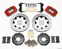 Wilwood Dynapro Radial Front Kit 12.19in Drilled Red 99-03 Jetta IV & Golf IV