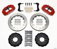 Wilwood Narrow Superlite 6R Front Hat Kit 13.06in Red E36 BMW M3