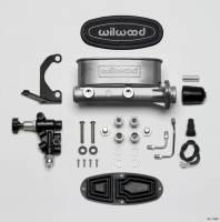 Wilwood - Wilwood HV Tandem M/C Kit w L/H Bracket & Prop Valve - 1in Bore - Image 2