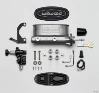 Wilwood - Wilwood HV Tandem M/C Kit w L/H Bracket & Prop Valve - 7/8in Bore-W/Pushrod - Early Mustang - Image 2