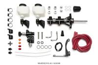 Wilwood - Wilwood Tandem Remote M/C Kit w L/H Brkt & Prop Valve - 7/8in Bore Black-W/Pushrod - Image 2