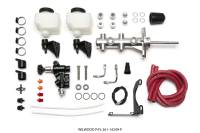 Wilwood - Wilwood Tandem Remote M/C Kit w L/H Brkt & Prop Valve - 7/8in Bore Ball Burnished-W/Pushrod - Image 2