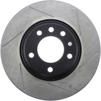 StopTech Power Slot 07-10 Audi Q7 / 03-10 Porsche Cayenne Left Front Slotted Rotor - 126.33090SL