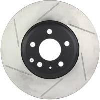 StopTech - StopTech 09-10 Audi A4 / 08-10 A5 / 10 Audi S4 Front Right Slotted Rotor - Image 1