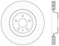 StopTech 12-13 Audi A6 Quattro/11-12 A7 Quattro / 10-13 S4 Front Left Cryo Slotted Rotor - 126.33138CSL