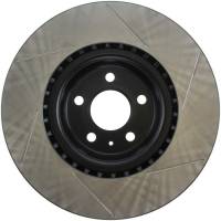 StopTech - StopTech Power Slot 12 Audi A6 Quattro/11-12 A7 Quattro / 07/11-13 S4 Front Right Slotted Rotor - Image 2