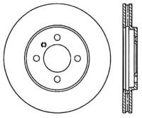 StopTech 84-91 BMW 3-Series Cryo Slotted Front Left Sport Brake Rotor - 126.34018CSL