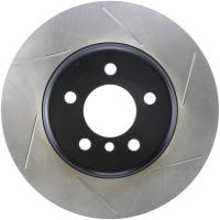 StopTech Sport 14-15 BMW 435i Rear Left Slotted Brake Rotor - 126.34147SL