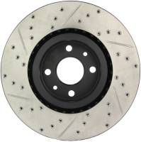 StopTech - StopTech Slotted & Drilled Sport Brake Rotor - Image 2