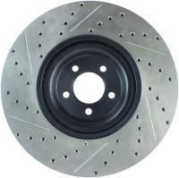 StopTech - StopTech Slotted & Drilled Sport Brake Rotor - Image 2