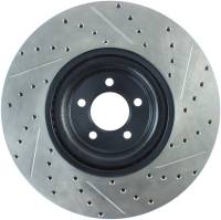 StopTech - StopTech Slotted & Drilled Sport Brake Rotor - Image 2