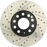 StopTech - StopTech 96-7/04 Audi A4 / 95-01 A6 / 7/98-05 VW Passat Right Front Slotted and Drilled Rotor - Image 1