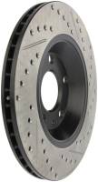 StopTech - StopTech Slotted & Drilled Sport Brake Rotor - Image 2