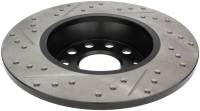 StopTech - StopTech Slotted & Drilled Sport Brake Rotor - Image 2