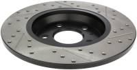 StopTech - StopTech Power Slot 09-10 Audi A4/A4 Quattro / 08-10 A5 / 10 S4 Rear Right Drilled & Slotted Rotor - Image 2