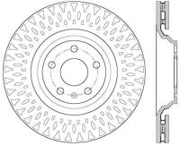 StopTech Slotted & Drilled Sport Brake Rotor