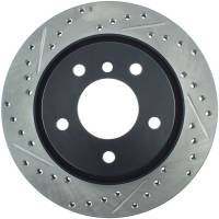 StopTech - StopTech Power Slot 00 BMW 323 / 01-07 325 / 99-00 328 Series Rear Right Drilled & Slotted Rotor - Image 1