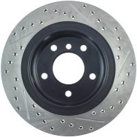 StopTech - StopTech Power Slot 00 BMW 323 / 01-07 325 / 99-00 328 Series Rear Right Drilled & Slotted Rotor - Image 2