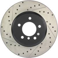 StopTech - StopTech 08-09 BMW 535 Series / 04-09 545i/550i/645Ci/650i Slotted & Drilled Right Front Rotor - Image 1