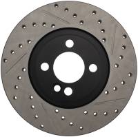 StopTech - StopTech Slotted & Drilled Sport Brake Rotor 07-13 Mini Cooper - Image 1