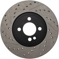 StopTech Slotted & Drilled Sport Brake Rotor 07-13 Mini Cooper