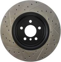 StopTech - StopTech 2011-2013 BMW 535i / 2012-2016 BMW 640i Slotted & Drilled Front Left Brake Rotor - Image 2