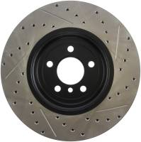 StopTech - StopTech 2011-2013 BMW 535i / 2012-2016 BMW 640i Slotted & Drilled Front Right Brake Rotor - Image 2