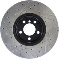 StopTech - StopTech BMW 12-15 335i / 2014 428i / 2015 235i/228i Front Left Slotted & Drilled Sport Brake Rotor - Image 2