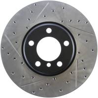 StopTech BMW 12-15 335i / 2014 428i / 2015 235i/228i Front Right Slotted & Drilled Sport Brake Rotor