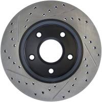 StopTech - StopTech Slotted & Drilled Sport Brake Rotor - Image 2