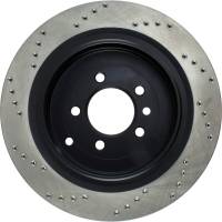 StopTech - StopTech 05-09 Land Rover LR3 / 06-13 Land Rover Range Rover Sport Drilled Left Rear Cryo Rotor - Image 2