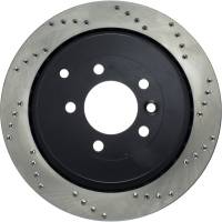 StopTech - StopTech 05-09 Land Rover LR3 / 06-13 Land Rover Range Rover Sport Drilled Left Rear Cryo Rotor - Image 3