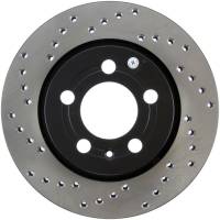 StopTech - StopTech 03-05 VW Golf GTi (vented rear discs) Drilled Right Rear Rotor - Image 1