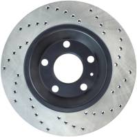 StopTech - StopTech 04-09 Audi S4 Rear Right Drilled Rotor - Image 1