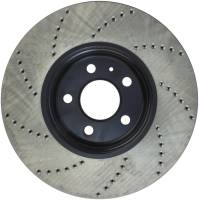 StopTech - StopTech Power Slot 09-10 Audi A4/A4 Quattro / 08-10 A5 / 10 S4 Front Left Drilled Rotor - Image 2