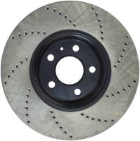 StopTech - StopTech Power Slot 09-10 Audi A4/A4 Quattro / 08-10 A5 / 10 S4 Front Right Drilled Rotor - Image 2