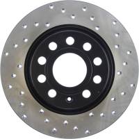 StopTech - StopTech 10-11 & 13 Audi A3 Quattro / 10 VW GTI Mk VI Drilled Left CRYO-STOP Brake Rotor - Image 2