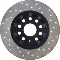 StopTech - StopTech 10-11 & 13 Audi A3 Quattro / 10 VW GTI Mk VI Drilled Right CRYO-STOP Brake Rotor - Image 2