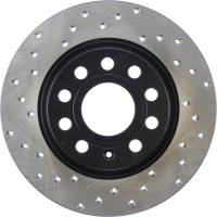 StopTech - StopTech 10-11 & 13 Audi A3 Quattro / 10 VW GTI Mk VI Drilled Right CRYO-STOP Brake Rotor - Image 4