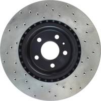 StopTech - StopTech 12 Audi A6 Quattro/11-12 A7 Quattro/13 Q5/7-11/13 S4/12 S5 Front Right Drilled Cryo Rotor - Image 3