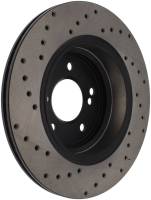 StopTech - StopTech 01-07 BMW M3 (E46) / 00-04 M5 (E39) Drilled Left Rear Rotor - Image 1