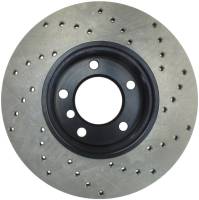 StopTech - StopTech 08-10 BMW 128i Cross Drilled Right Front Rotor - Image 2