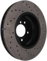 StopTech - StopTech 07-10 BMW 335i Cross Drilled Right Front Rotor - Image 1